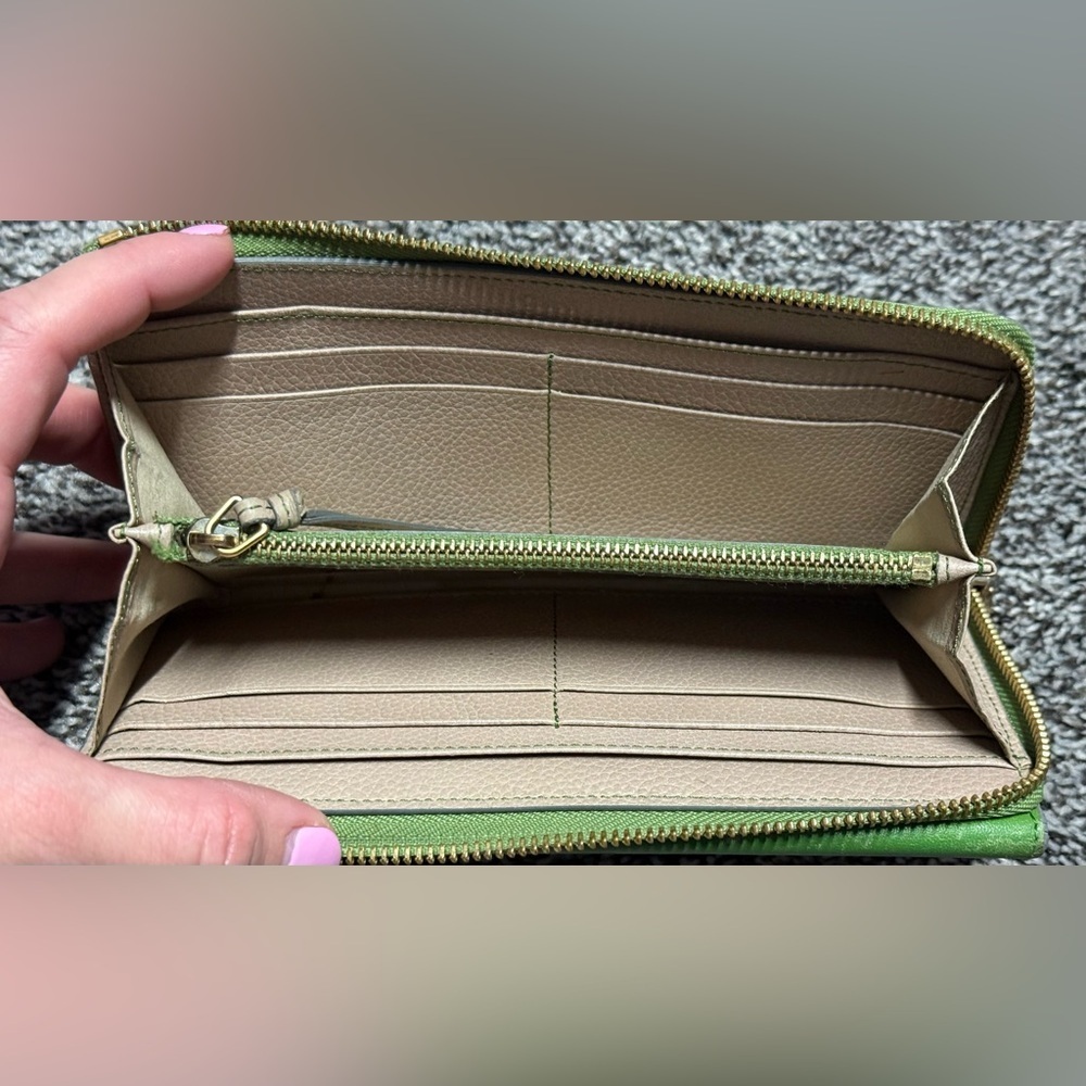 Chloe colorblock leather long wallet - Picture 7 of 15